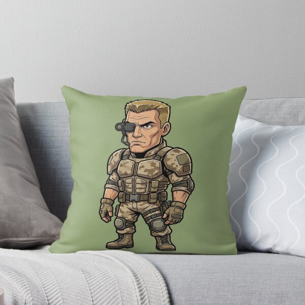 Item preview, The Cute UniSol Clash - Sgt. Andrew Scott (GR13) designed and sold by CleverCulture.