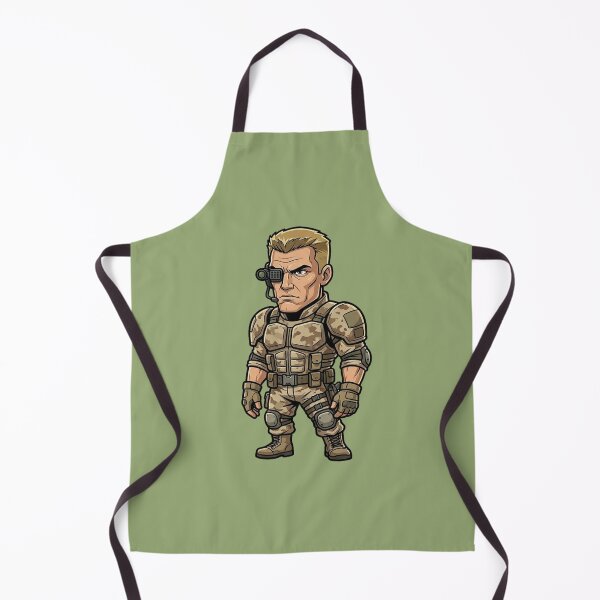 Item preview, The Cute UniSol Clash - Sgt. Andrew Scott (GR13) designed and sold by CleverCulture.