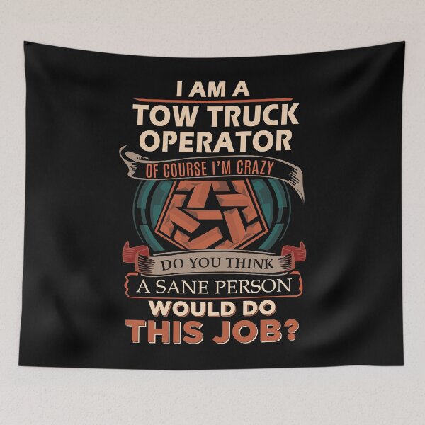 Item preview, Tow Truck Operator designed and sold by GaliguineChines.