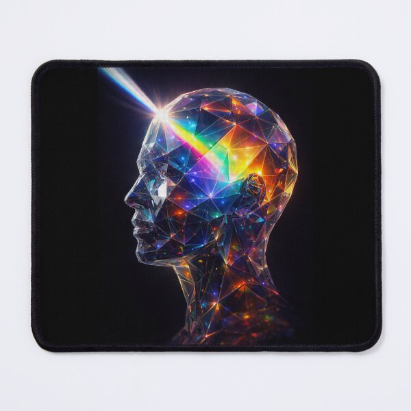 Item preview, Prismatic Mind – Crystal Geometric Art designed and sold by DigitalDropArts .