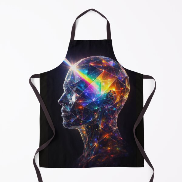 Item preview, Prismatic Mind – Crystal Geometric Art designed and sold by DigitalDropArts .