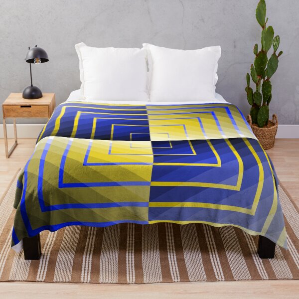 Item preview, Asymmetric Design, Blue, Yellow, Geometric Abstraction, Abstract Art designed and sold by DDJust4U.