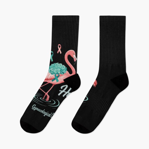 Item preview, Flamingo Gynecological Cancer Awareness designed and sold by Catharsiscath.