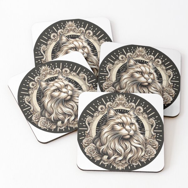 Item preview, Baroque Beasts - Cat designed and sold by WhatevrWrksMrch.