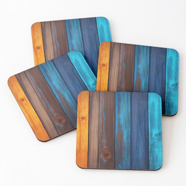 Item preview, Rustic Painted Repurposed Wood Boards Colorful Art Designs designed and sold by DEC02.