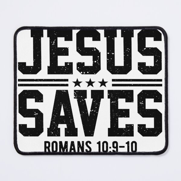 Item preview, Jesus Saves, Romans 10:9-10 designed and sold by fribabywonder.