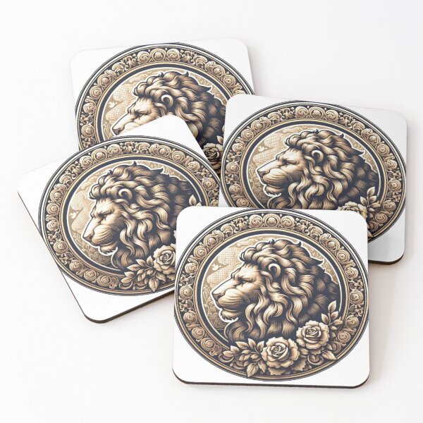 Item preview, Baroque Beasts - Lion designed and sold by WhatevrWrksMrch.