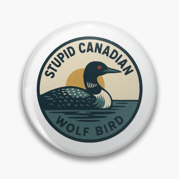 Item preview, stupid canadian wolf bird designed and sold by vickiedaven.