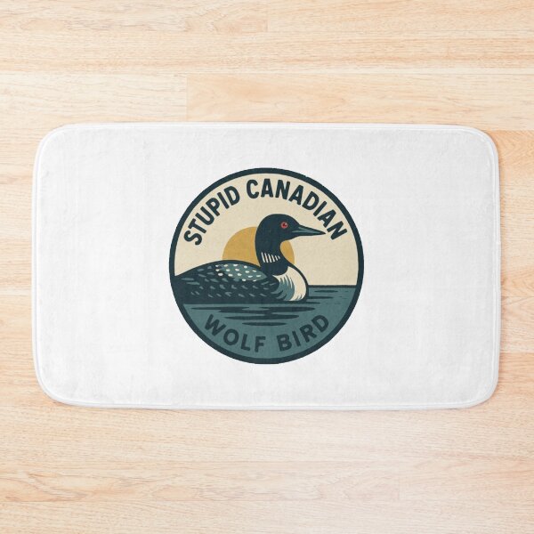 Item preview, stupid canadian wolf bird designed and sold by vickiedaven.