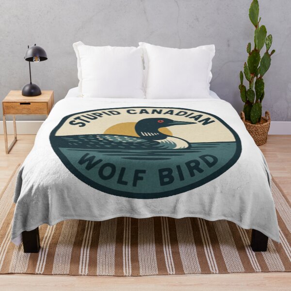 Item preview, stupid canadian wolf bird designed and sold by vickiedaven.