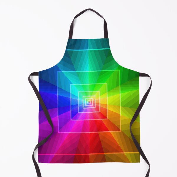 Item preview, Ten Point Star, Geometric Abstraction in Multi-Color, Abstract Art designed and sold by DDJust4U.