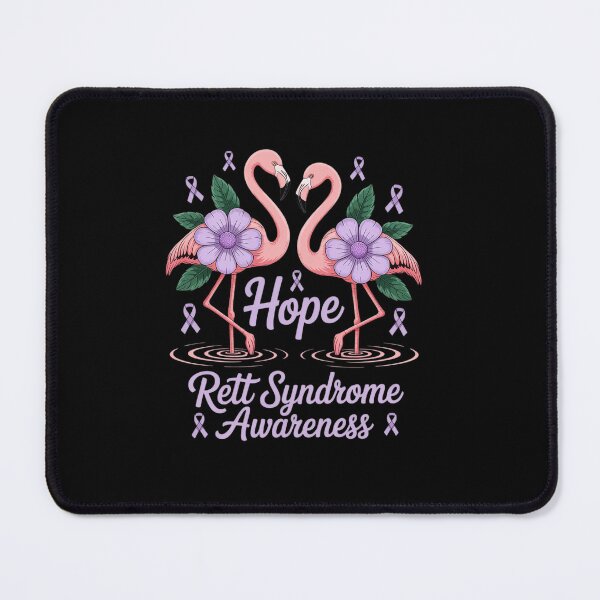 Item preview, Flamingo Rett Syndrome Awareness designed and sold by Catharsiscath.