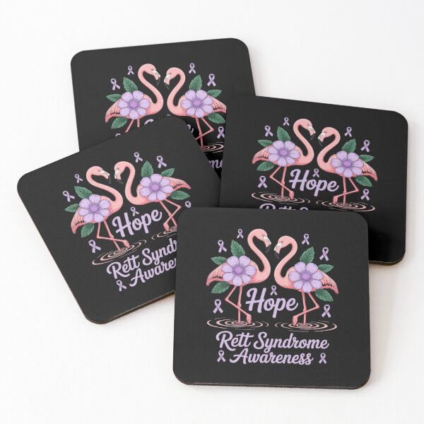 Item preview, Flamingo Rett Syndrome Awareness designed and sold by Catharsiscath.
