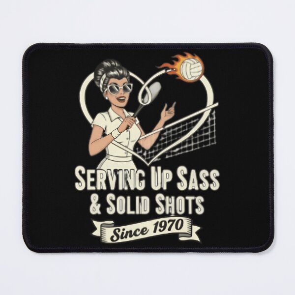 Item preview, Serving Up Sass (Solid Shots) Retro designed and sold by ganeinnea6.