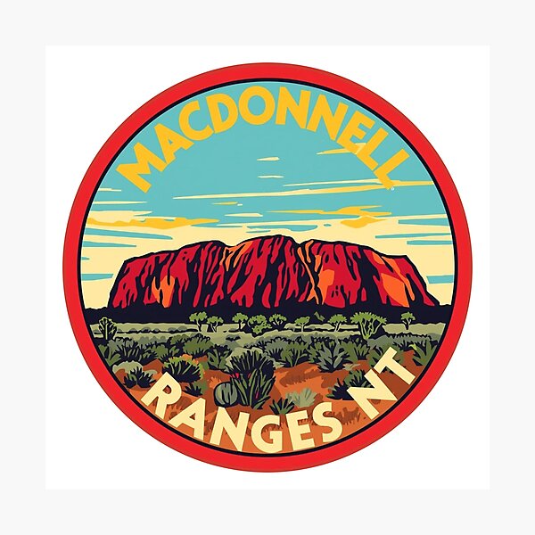 Item preview, MacDonnell Ranges, NT designed and sold by PamLeeDesign.