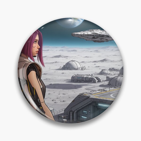 Item preview, Cyberpunk Moon Base, missing home designed and sold by aykiradesigns.