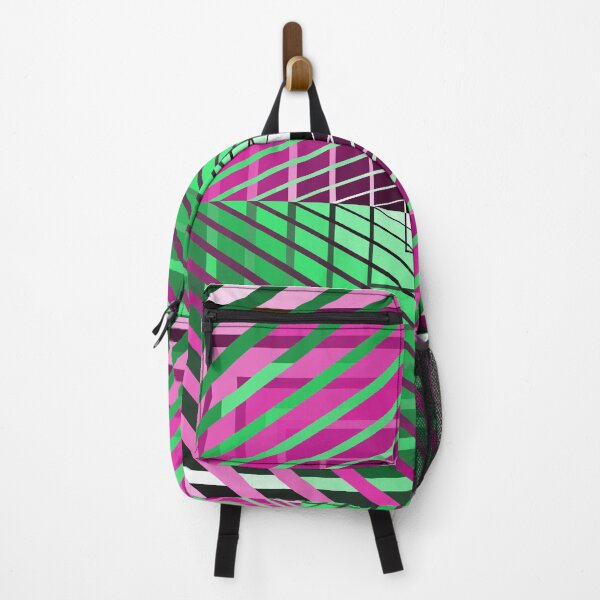Item preview, Asymmetric Design, Pink and Green, Geometric Abstraction, Abstract Art designed and sold by DDJust4U.