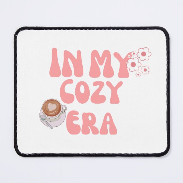 Item preview, In My Cozy Era – Cute Coffee & Pastel Aesthetic Design designed and sold by Crafty Tiger Studio.