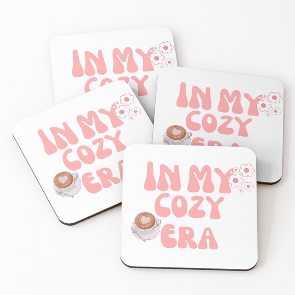 Item preview, In My Cozy Era – Cute Coffee & Pastel Aesthetic Design designed and sold by Crafty Tiger Studio.