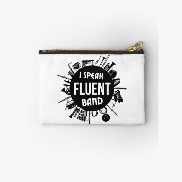Item preview, I Speak Fluent Band - Black/White designed and sold by Flit & Co..