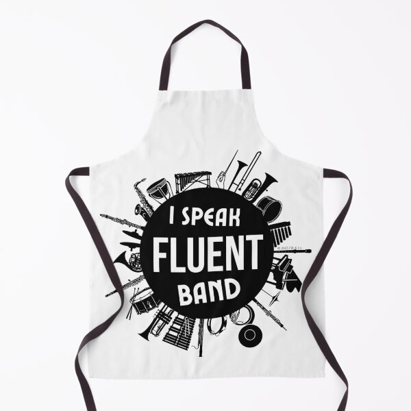 Item preview, I Speak Fluent Band - Black/White designed and sold by Flit & Co..