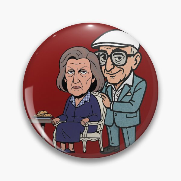 Item preview, The Sopranos Family Cuties - LIVIA & UNCLE JUNIOR -  "The Cute Green Grove Conspiracy" designed and sold by CleverCulture.