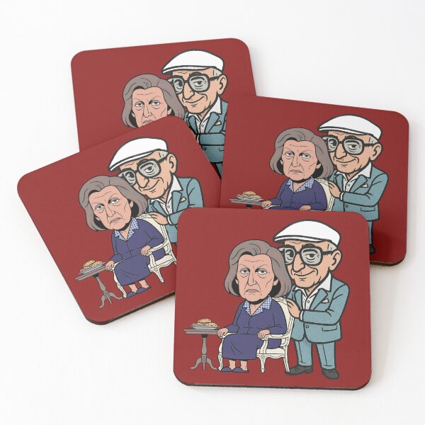 Item preview, The Sopranos Family Cuties - LIVIA & UNCLE JUNIOR -  "The Cute Green Grove Conspiracy" designed and sold by CleverCulture.