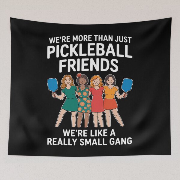 Item preview, Pickleball Friends — We’re Like a Really Small Gang designed and sold by ganeinnea6.