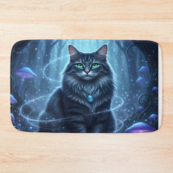 Item preview, Cat Whisperer – Emotional Fantasy Scene with Magical Background designed and sold by Liva Art.