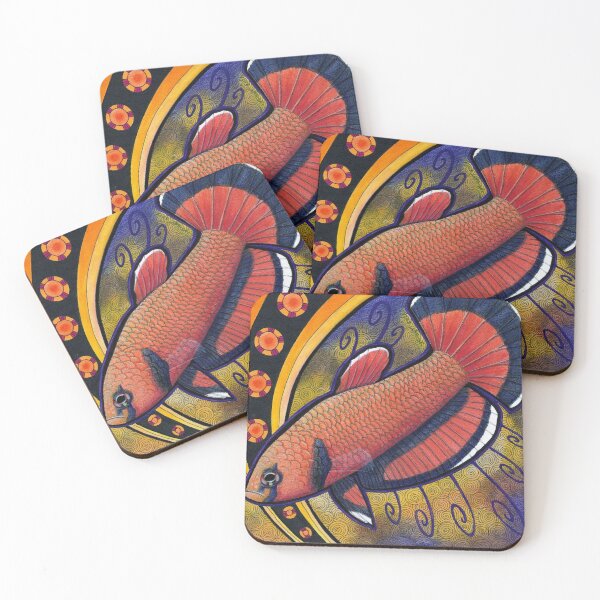 Item preview, Vibrant Gourami in Aquatic Paradise designed and sold by Danielaadvant.