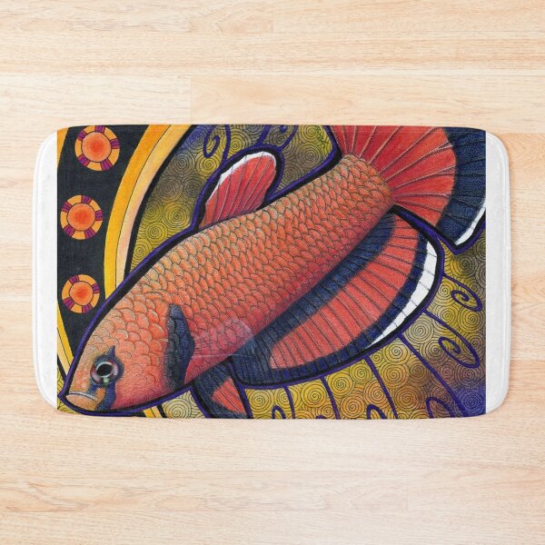 Item preview, Vibrant Gourami in Aquatic Paradise designed and sold by Danielaadvant.