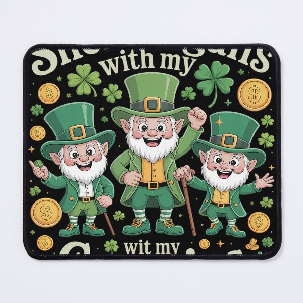 Item preview, Shenanigans With My Gnomies St Patrick's Day Lover designed and sold by KristieRamsey.