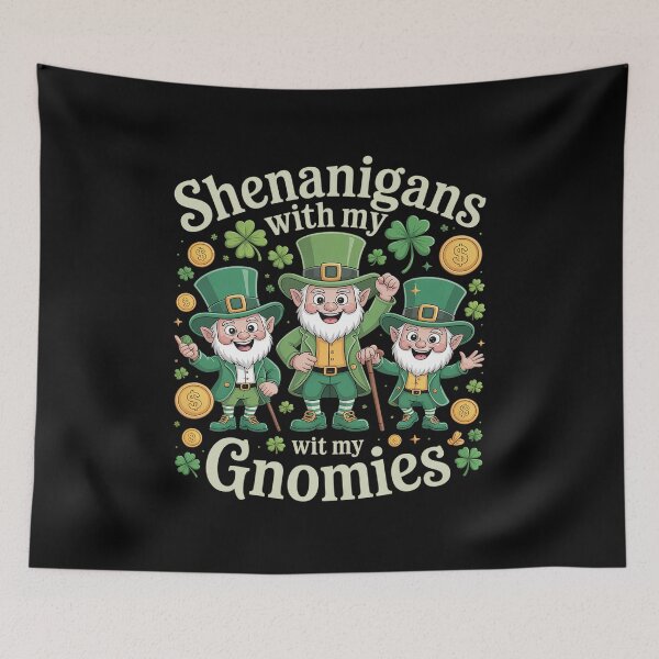 Item preview, Shenanigans With My Gnomies St Patrick's Day Lover designed and sold by KristieRamsey.