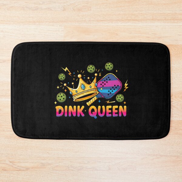 Aperçu de l'œuvre Couronne de pickleball Dink Queen créée et vendue par ganeinnea6.