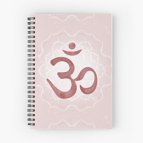 Item preview, OM Mandala Light Watercolor Bija - Ruby designed and sold by Irene Estelle.