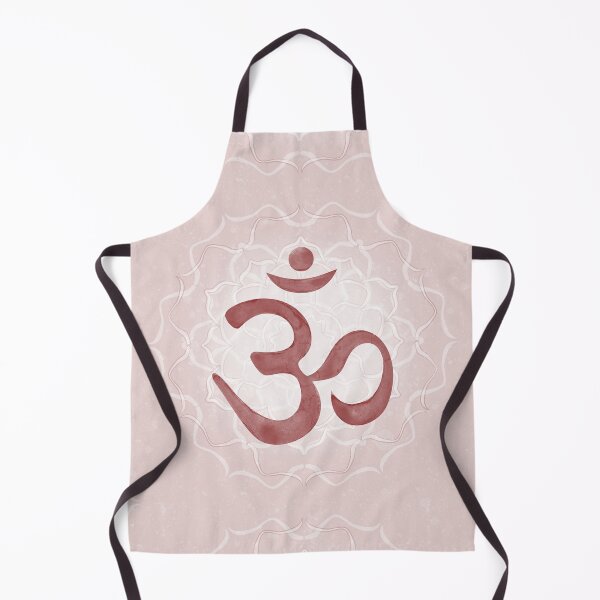 Item preview, OM Mandala Light Watercolor Bija - Ruby designed and sold by Irene Estelle.