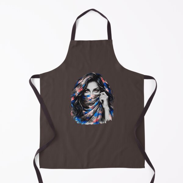 Item preview, Woman Lifting the Scarf designed and sold by LaPaz361.