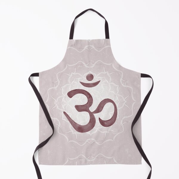 Item preview, OM Mandala Light Watercolor Bija - Wine designed and sold by Irene Estelle.