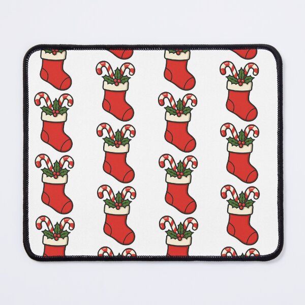 Item preview, Stocking and Candy Canes designed and sold by WhatevrWrksMrch.