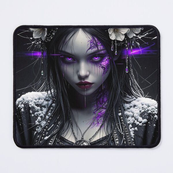 Item preview, Snowbound Veins: Gothic Winter Sorceress designed and sold by Insomnia Art Designs.