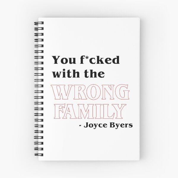 Item preview, You f*cked with the WRONG FAMILY! ST5 Finale designed and sold by Anouck Heyer.