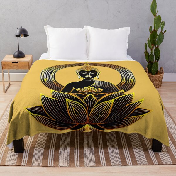 Item preview, Buddha with Lotus Symbol designed and sold by ViaARTfactory.