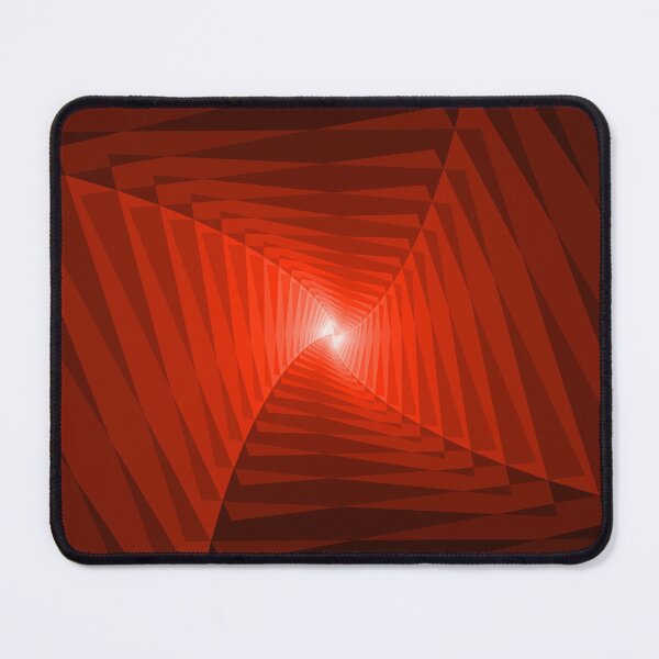 Item preview, Twisting Geometric Abstraction in Red designed and sold by DDJust4U.