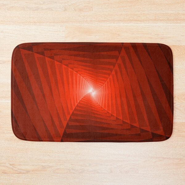 Item preview, Twisting Geometric Abstraction in Red designed and sold by DDJust4U.