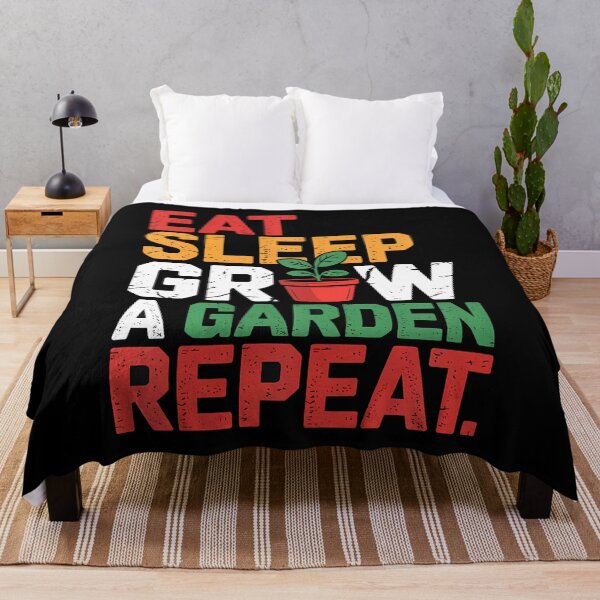 Item preview, Funny Eat Sleep Grow A Garden Repeat designed and sold by elihletoriong.