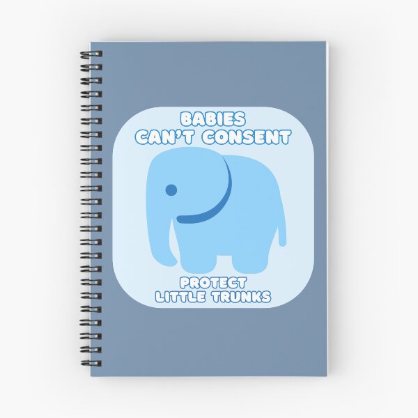 Item preview, Babies Can't Consent - Protect Little Trunks - Atheist Animals designed and sold by EvergreenRevolt.