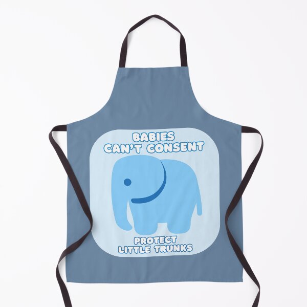Item preview, Babies Can't Consent - Protect Little Trunks - Atheist Animals designed and sold by EvergreenRevolt.