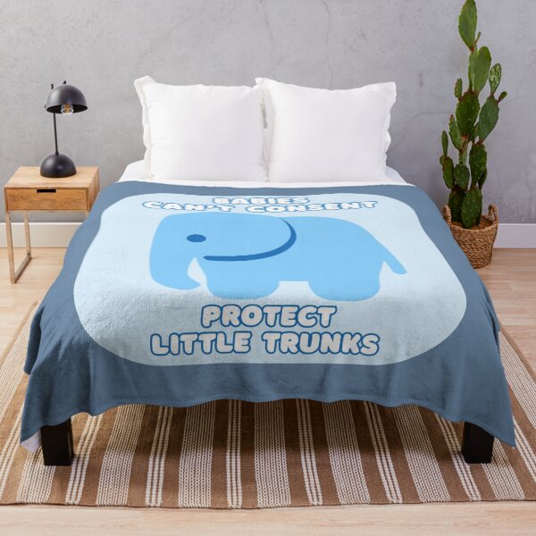 Item preview, Babies Can't Consent - Protect Little Trunks - Atheist Animals designed and sold by EvergreenRevolt.