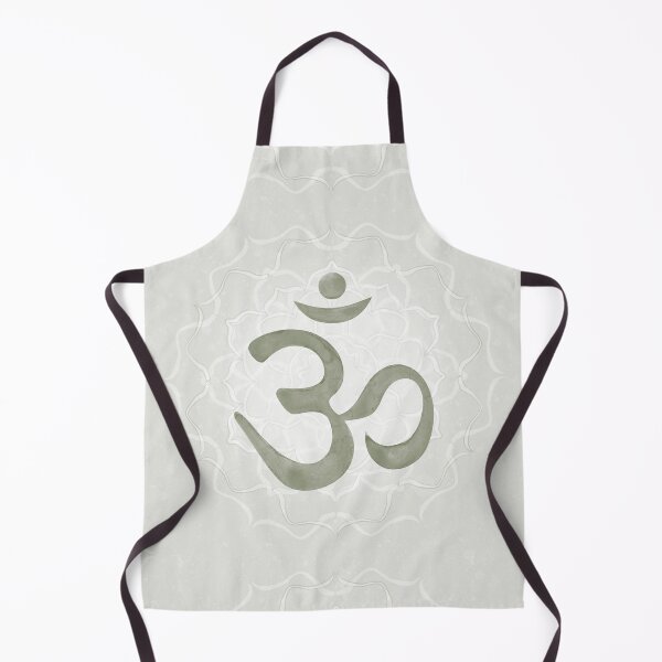 Item preview, OM Mandala Light Watercolor Bija - Sage designed and sold by Irene Estelle.