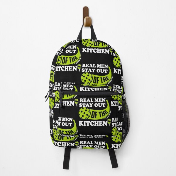 Item preview, Real Men Stay Out of the Kitchen Pickleball Humor designed and sold by ganeinnea6.